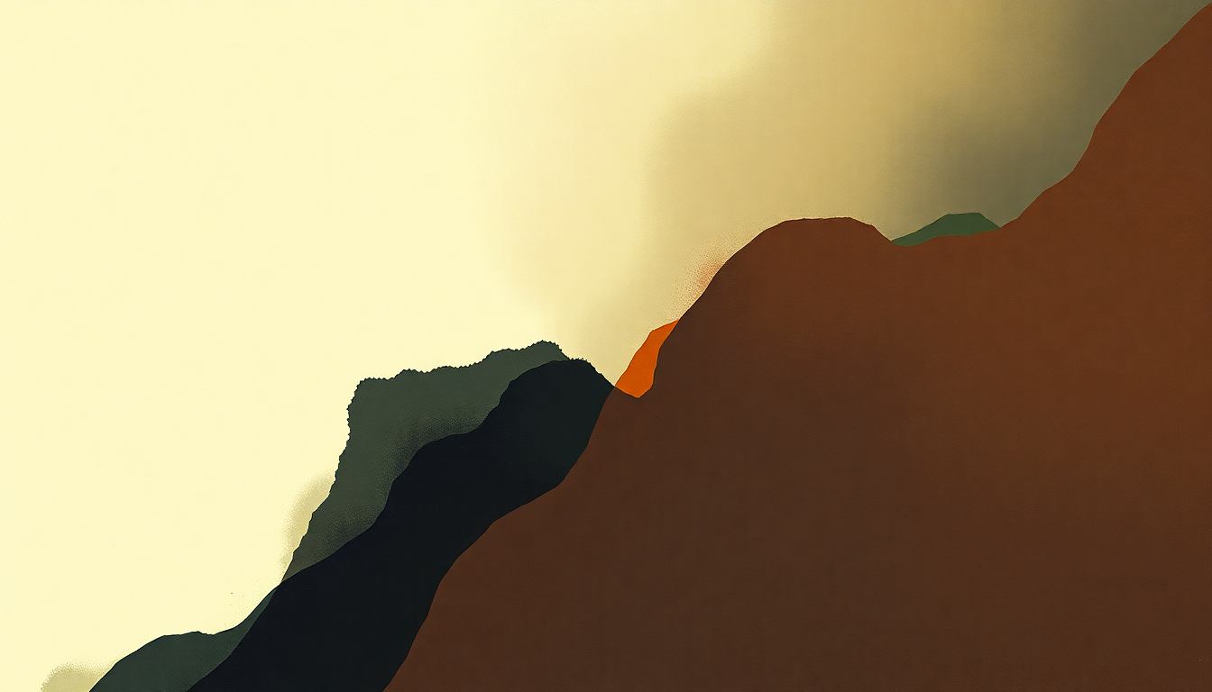 Fan-driven abstract illustration evoking the emotional arc of Dark Fantasy by Kanye West