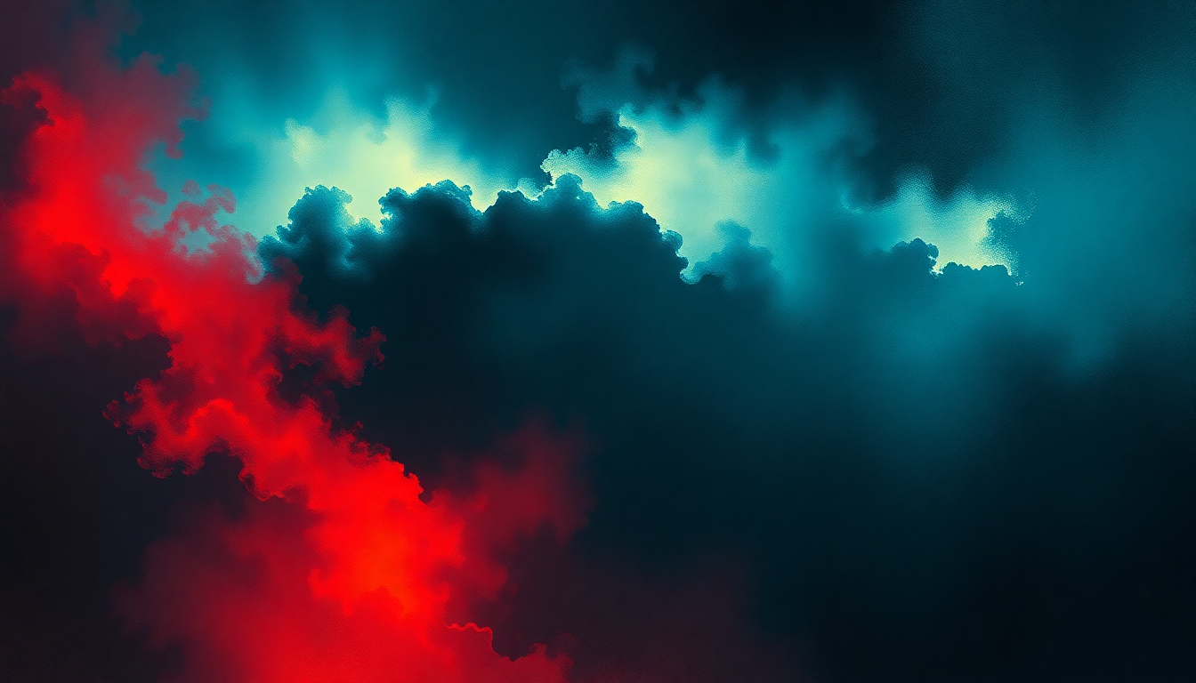 Fan-driven abstract illustration evoking the emotional arc of Dazzle by Siouxsie and the Banshees