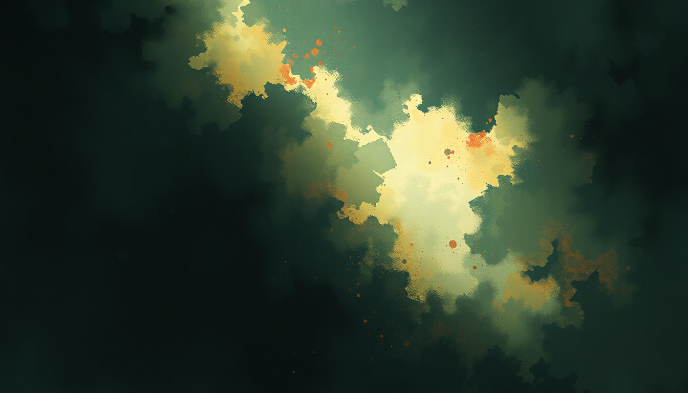 Fan-driven abstract illustration evoking the emotional arc of Dead Girl Superstar by Rob Zombie