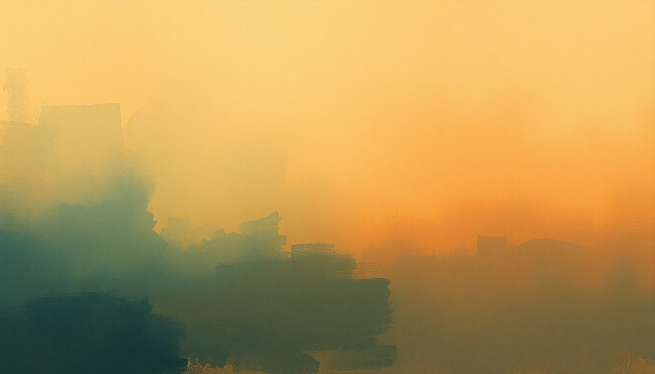 Fan-driven abstract illustration evoking the emotional arc of Dear Prudence by The Beatles