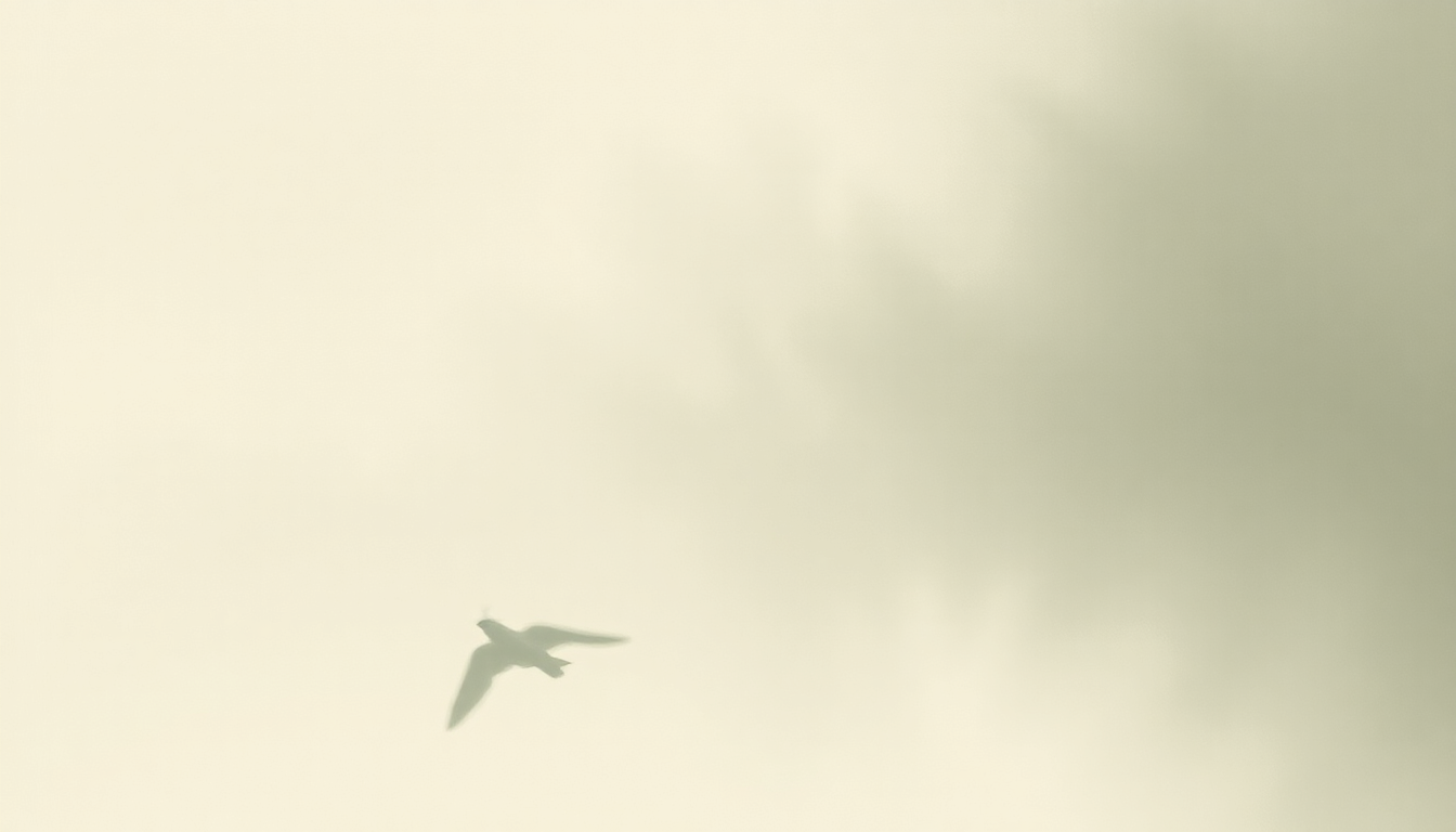 Fan-driven abstract illustration evoking the emotional arc of Dearest Forsaken by Iron and Wine