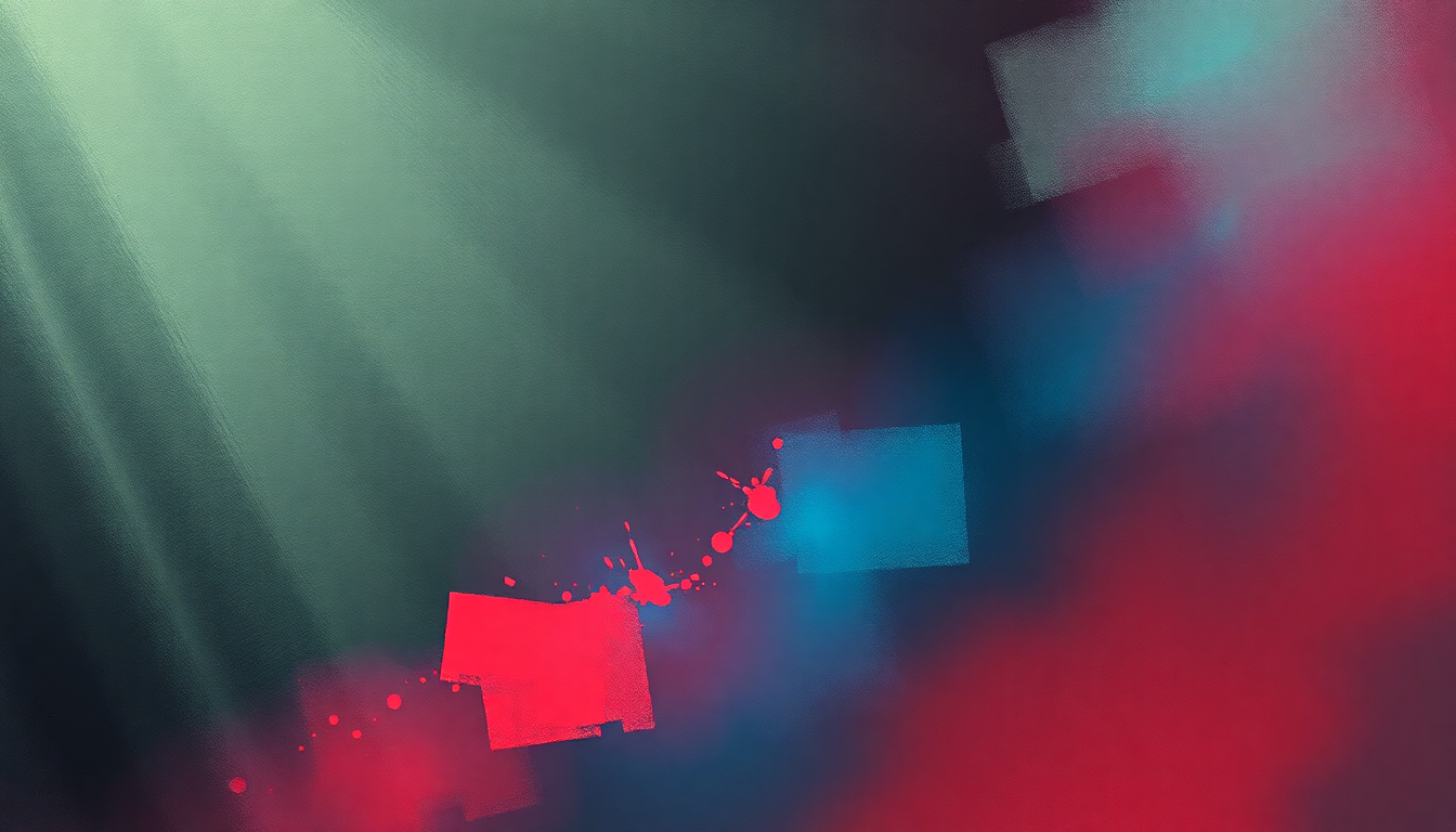 Fan-driven abstract illustration evoking the emotional arc of Death of a Disco Dancer by The Smiths