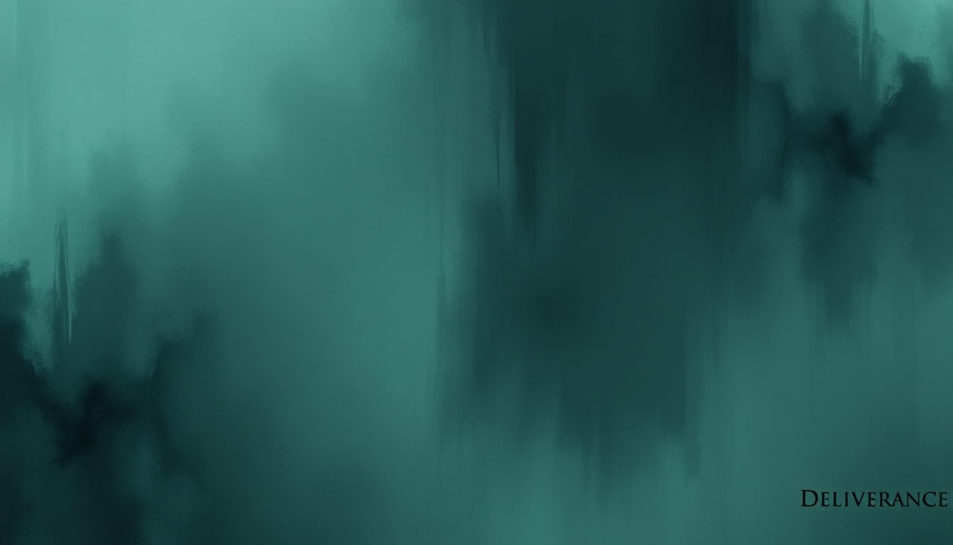 Fan-driven abstract illustration evoking the emotional arc of Deliverance by Opeth