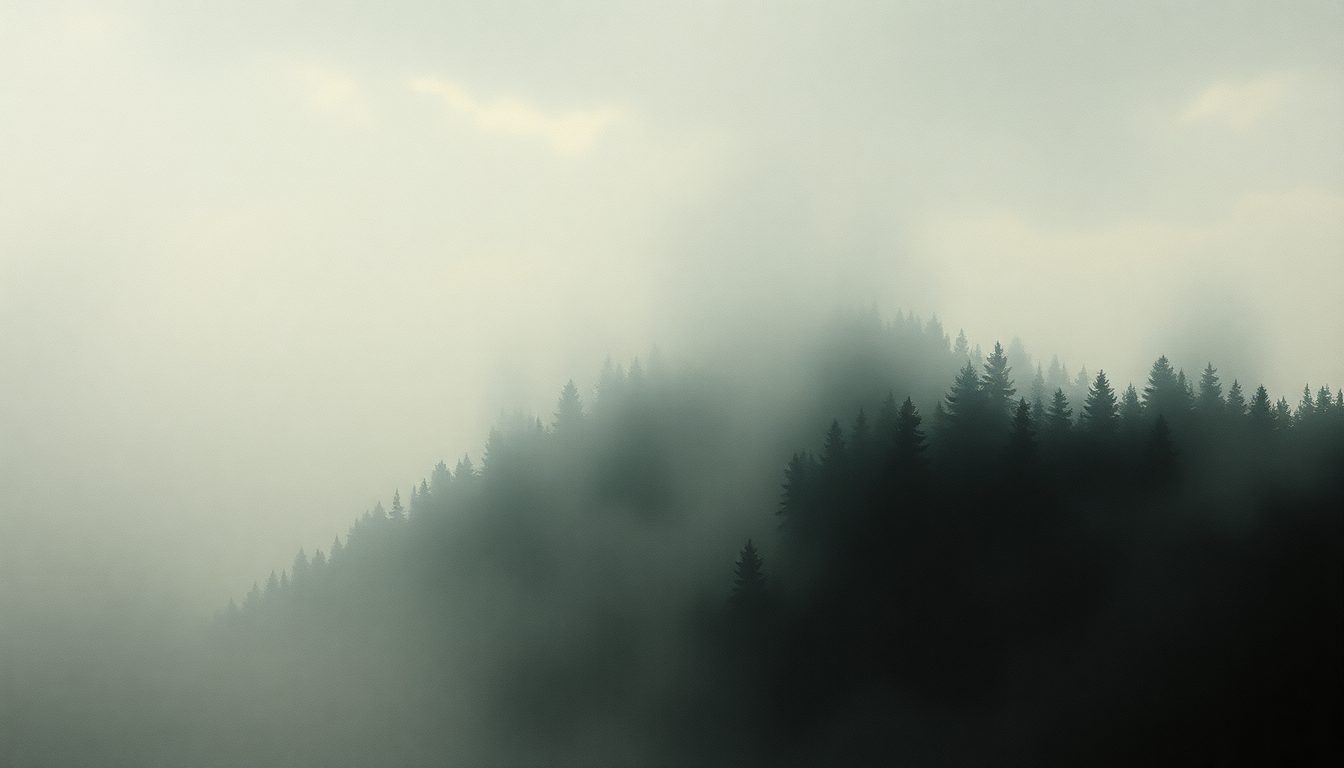 Fan-driven abstract illustration evoking the emotional arc of Demon of the Fall by Opeth