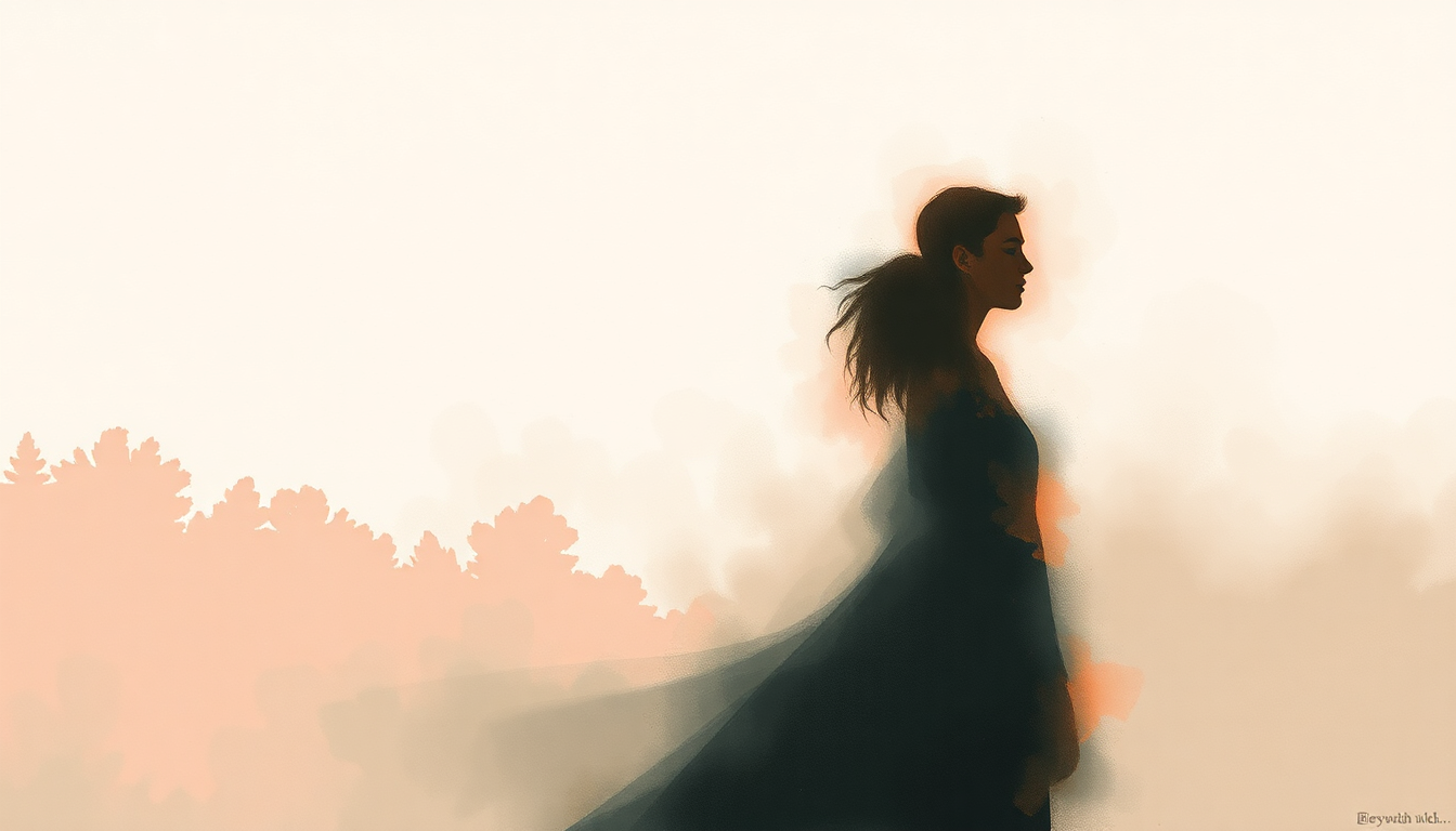 Fan-driven abstract illustration evoking the emotional arc of Die with You by Beyoncé