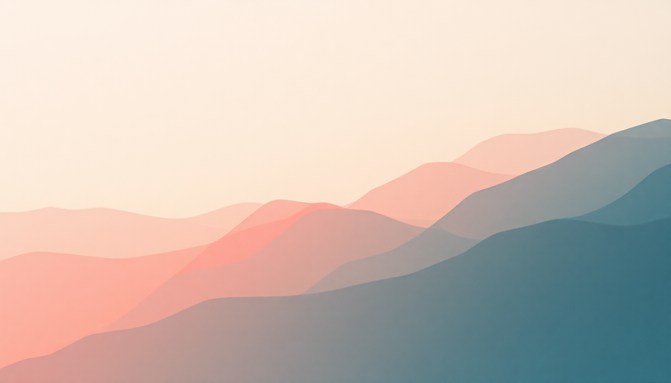 Fan-driven abstract illustration evoking the emotional arc of Different Angle by The Cribs