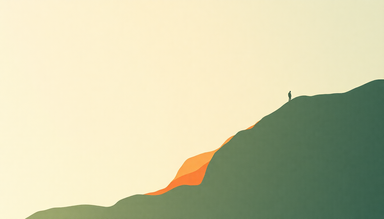 Fan-driven abstract illustration evoking the emotional arc of Different People by No Doubt