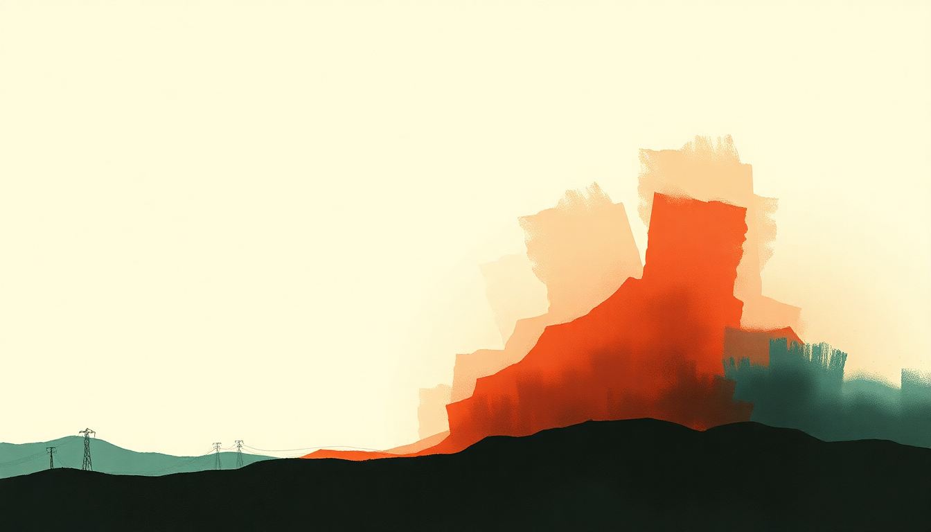 Fan-driven abstract illustration evoking the emotional arc of Dirt by Snail Mail