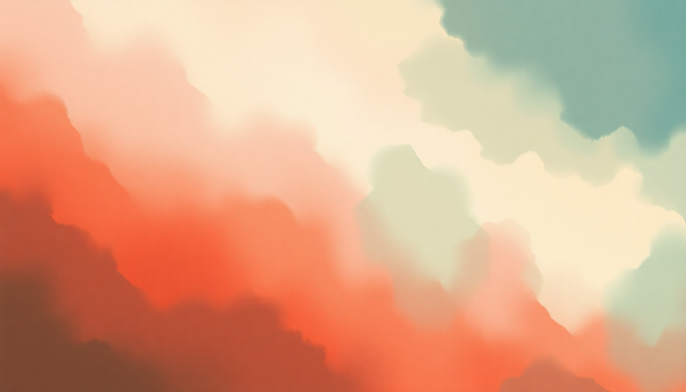 Fan-driven abstract illustration evoking the emotional arc of Dizzy by Jimmy Eat World