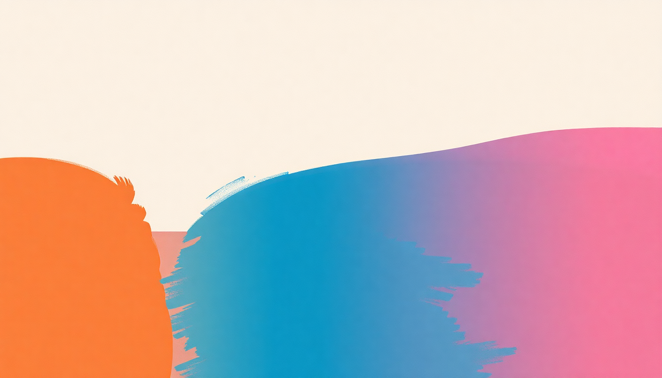 Fan-driven abstract illustration evoking the emotional arc of Do It on the Tip by Megan Thee Stallion