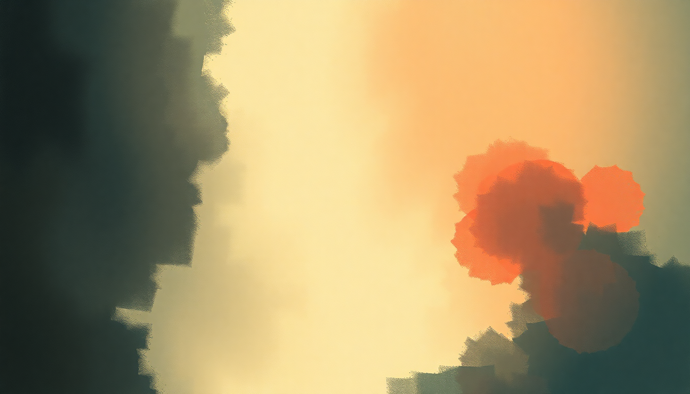 Fan-driven abstract illustration evoking the emotional arc of Doin It by LL Cool J