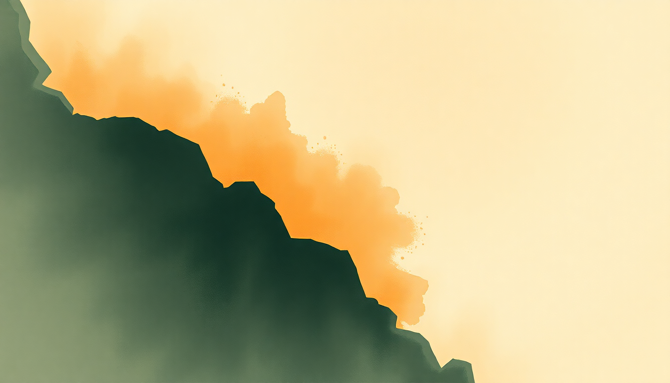 Fan-driven abstract illustration evoking the emotional arc of Dollar Days by David Bowie