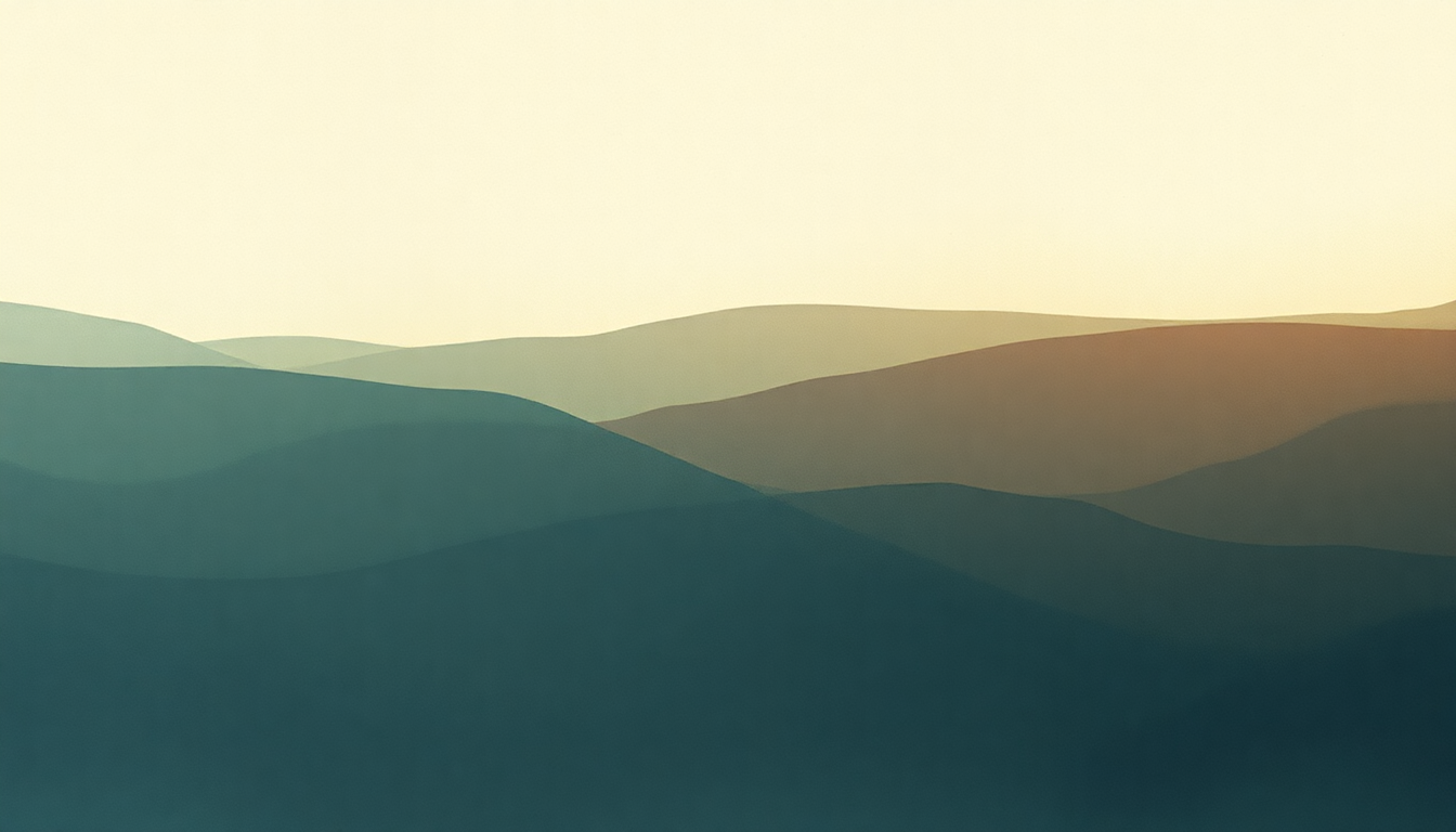 Fan-driven abstract illustration evoking the emotional arc of Don't Miss It by James Blake