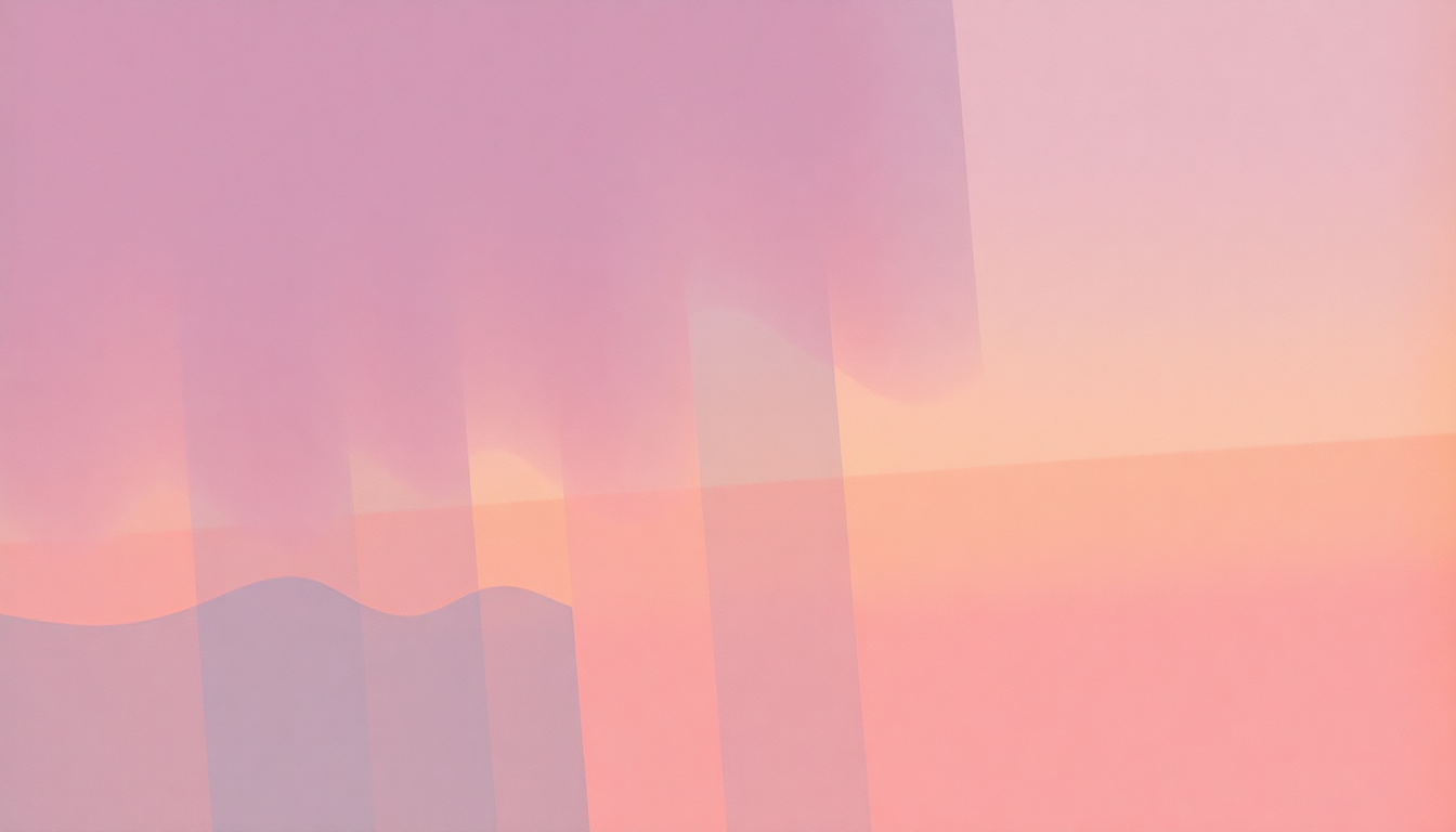 Fan-driven abstract illustration evoking the emotional arc of Don't Stop by Fleetwood Mac