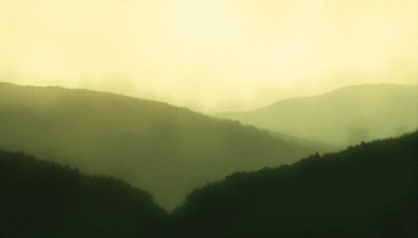 Fan-driven abstract illustration evoking the emotional arc of Doris by Dirty Three