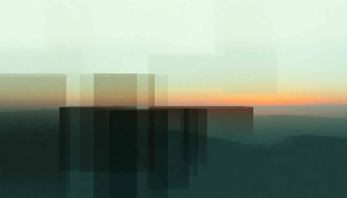 Fan-driven abstract illustration evoking the emotional arc of Down by Stone Temple Pilots