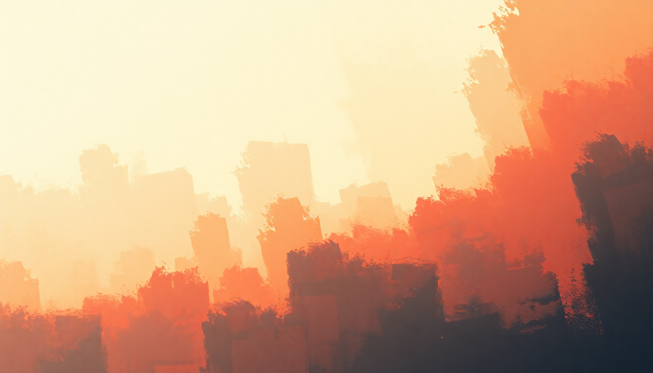 Fan-driven abstract illustration evoking the emotional arc of Down with the King by Run DMC