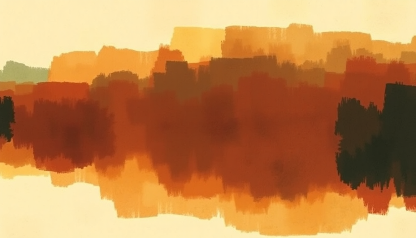 Fan-driven abstract illustration evoking the emotional arc of Draft Morning by The Byrds