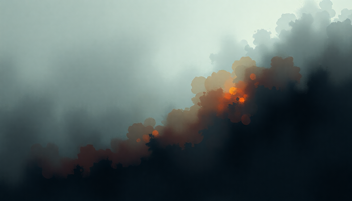 Fan-driven abstract illustration evoking the emotional arc of Dream No More by Metallica