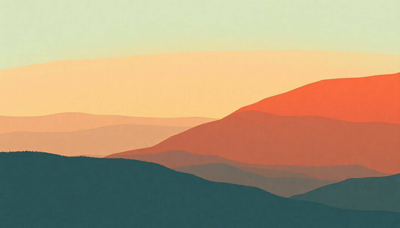 Fan-driven abstract illustration evoking the emotional arc of Dream Weaver by Charles Lloyd