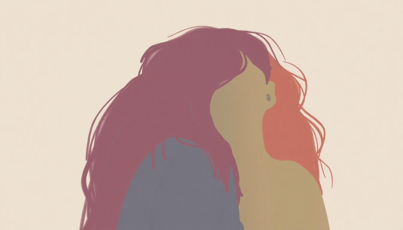 Fan-driven abstract illustration evoking the emotional arc of Drunk and Hot Girls by Kanye West