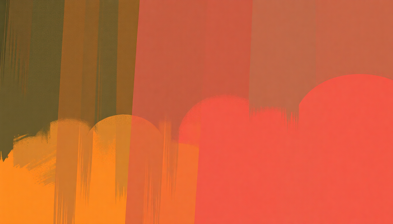 Fan-driven abstract illustration evoking the emotional arc of Dubula by Miriam Makeba