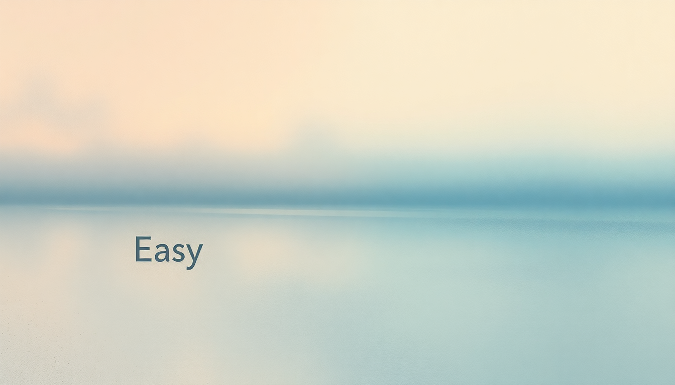 Fan-driven abstract illustration evoking the emotional arc of Easy by Faith No More