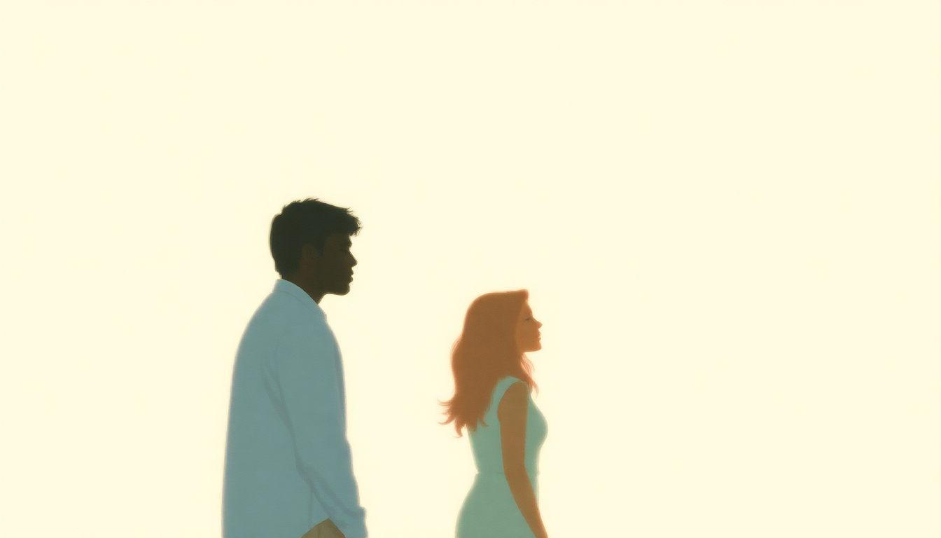 Fan-driven abstract illustration evoking the emotional arc of Easy by The Commodores