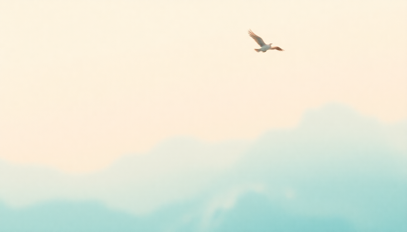 Fan-driven abstract illustration evoking the emotional arc of Easy Times by Judy Collins