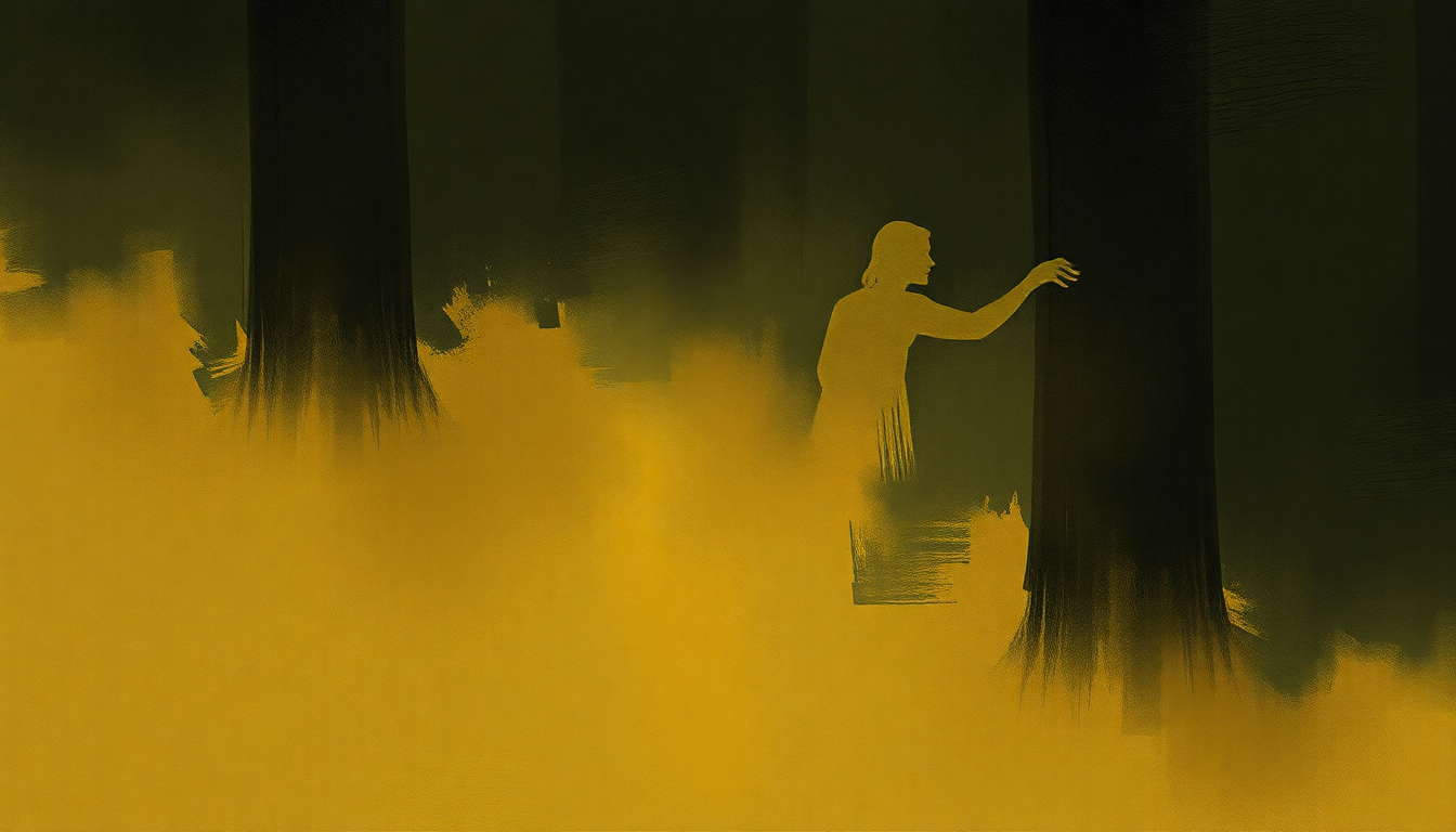 Fan-driven abstract illustration evoking the emotional arc of Ecclusiastics by Charles Mingus