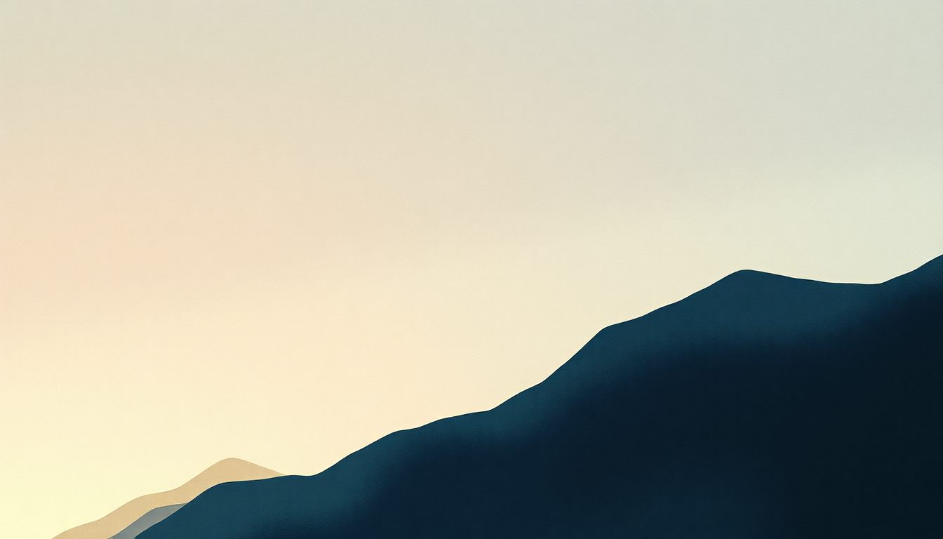 Fan-driven abstract illustration evoking the emotional arc of Edge of Desire by John Mayer