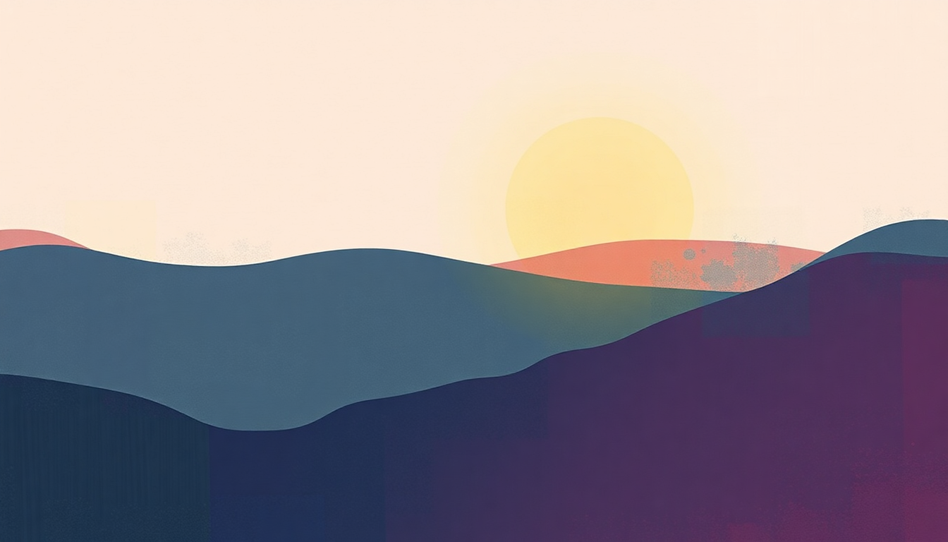 Fan-driven abstract illustration evoking the emotional arc of Efecto by Bad Bunny