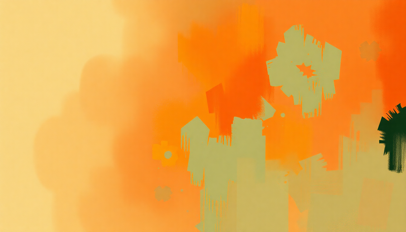 Fan-driven abstract illustration evoking the emotional arc of El Yerbero Moderno by Celia Cruz