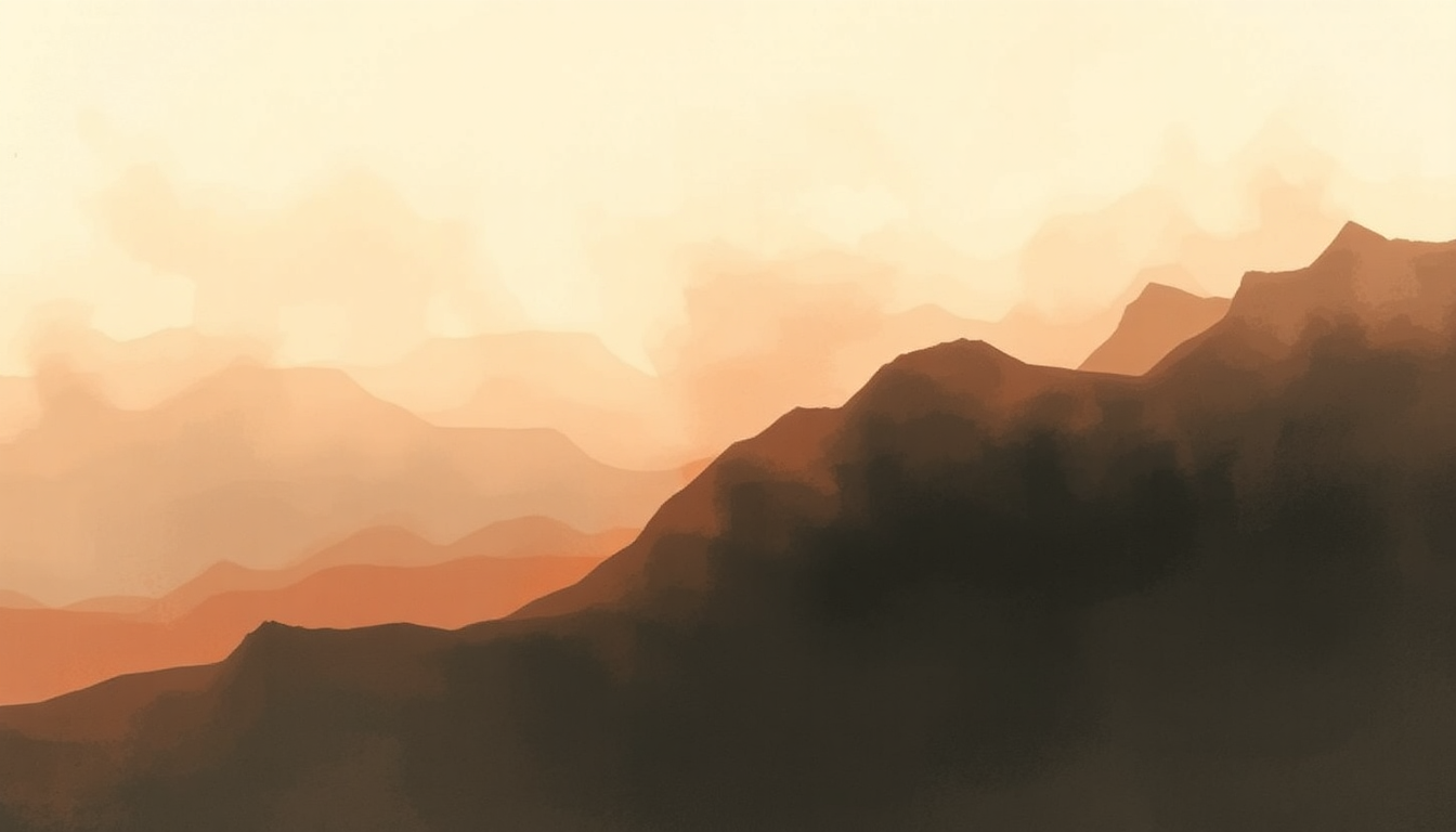 Fan-driven abstract illustration evoking the emotional arc of Empire by Raheem DeVaughn