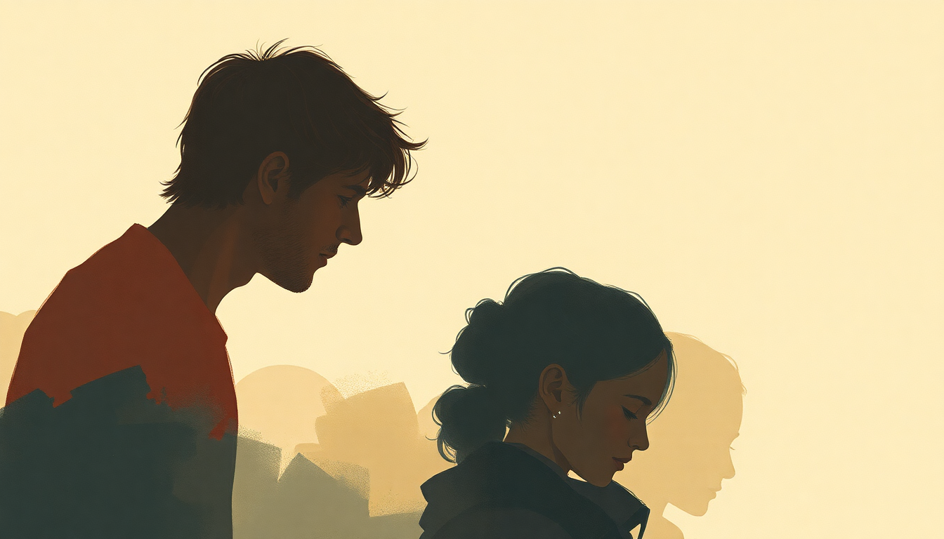 Fan-driven abstract illustration evoking the emotional arc of End Game by Ed Sheeran