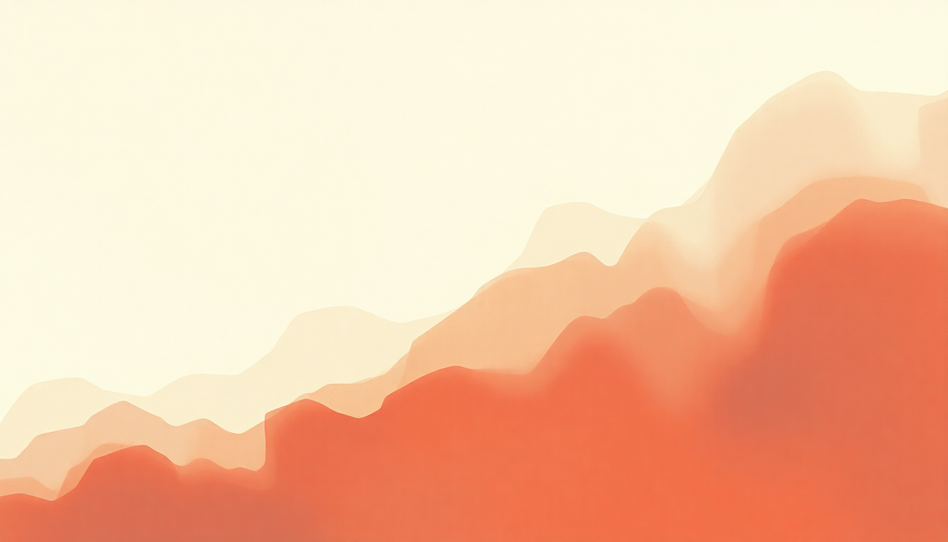 Fan-driven abstract illustration evoking the emotional arc of English Rose by The Jam