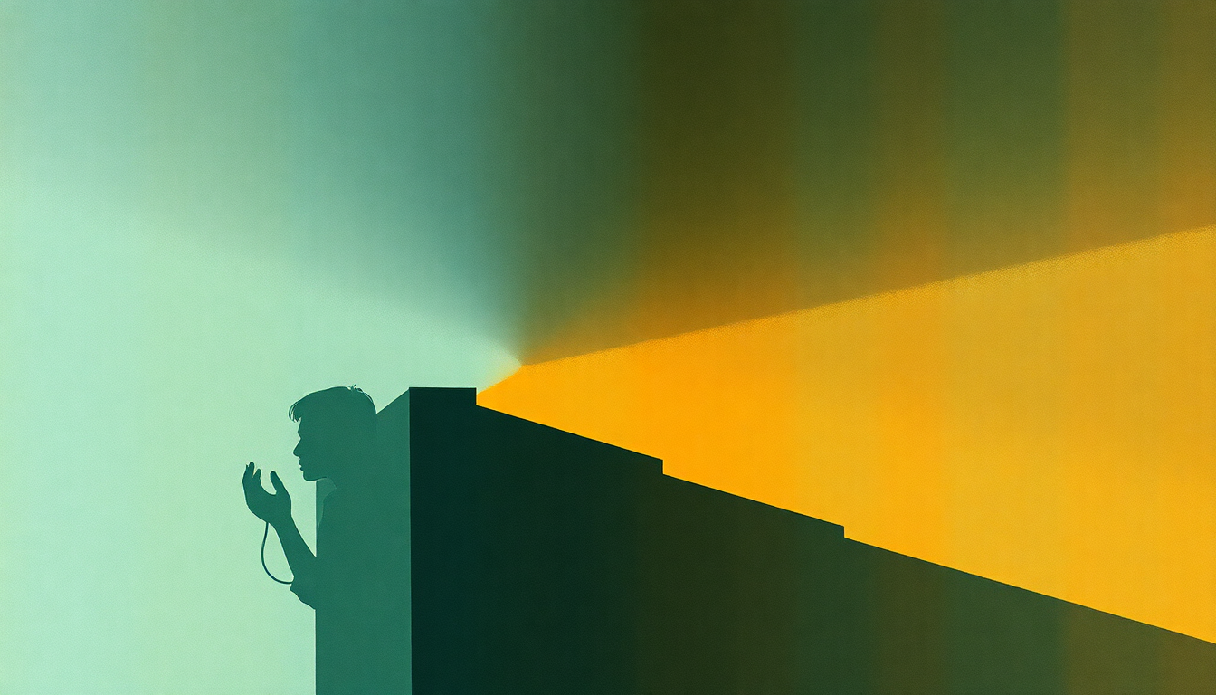 Fan-driven abstract illustration evoking the emotional arc of Enuff by DJ Shadow