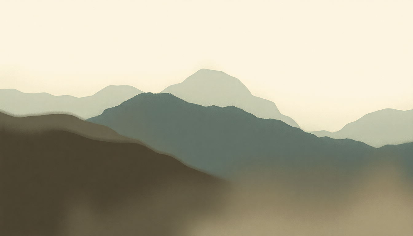 Fan-driven abstract illustration evoking the emotional arc of Erase by Jon Hopkins