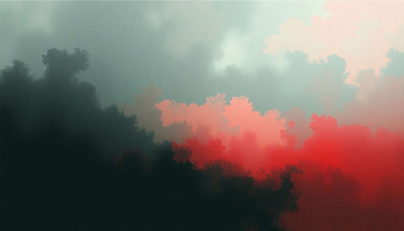 Fan-driven abstract illustration evoking the emotional arc of Eraser by Nine Inch Nails