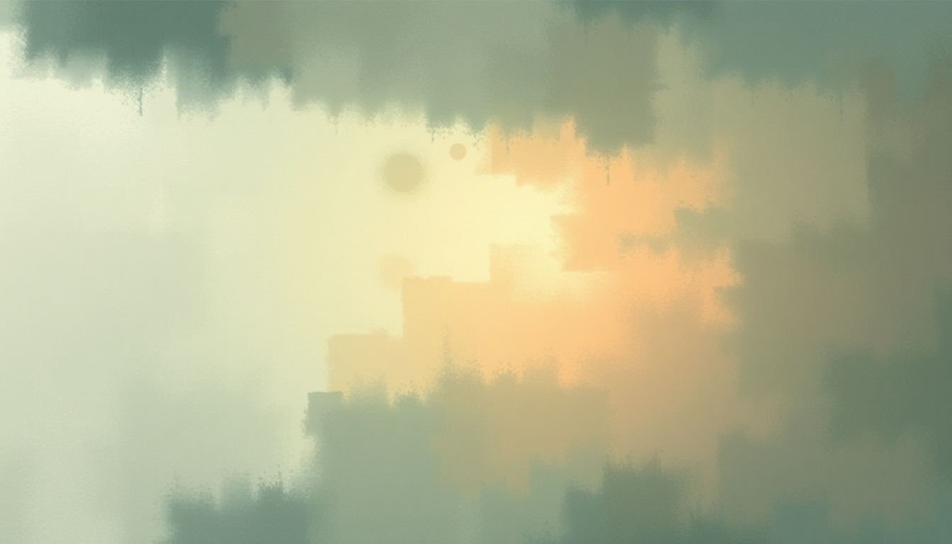 Fan-driven abstract illustration evoking the emotional arc of Eri by Mono