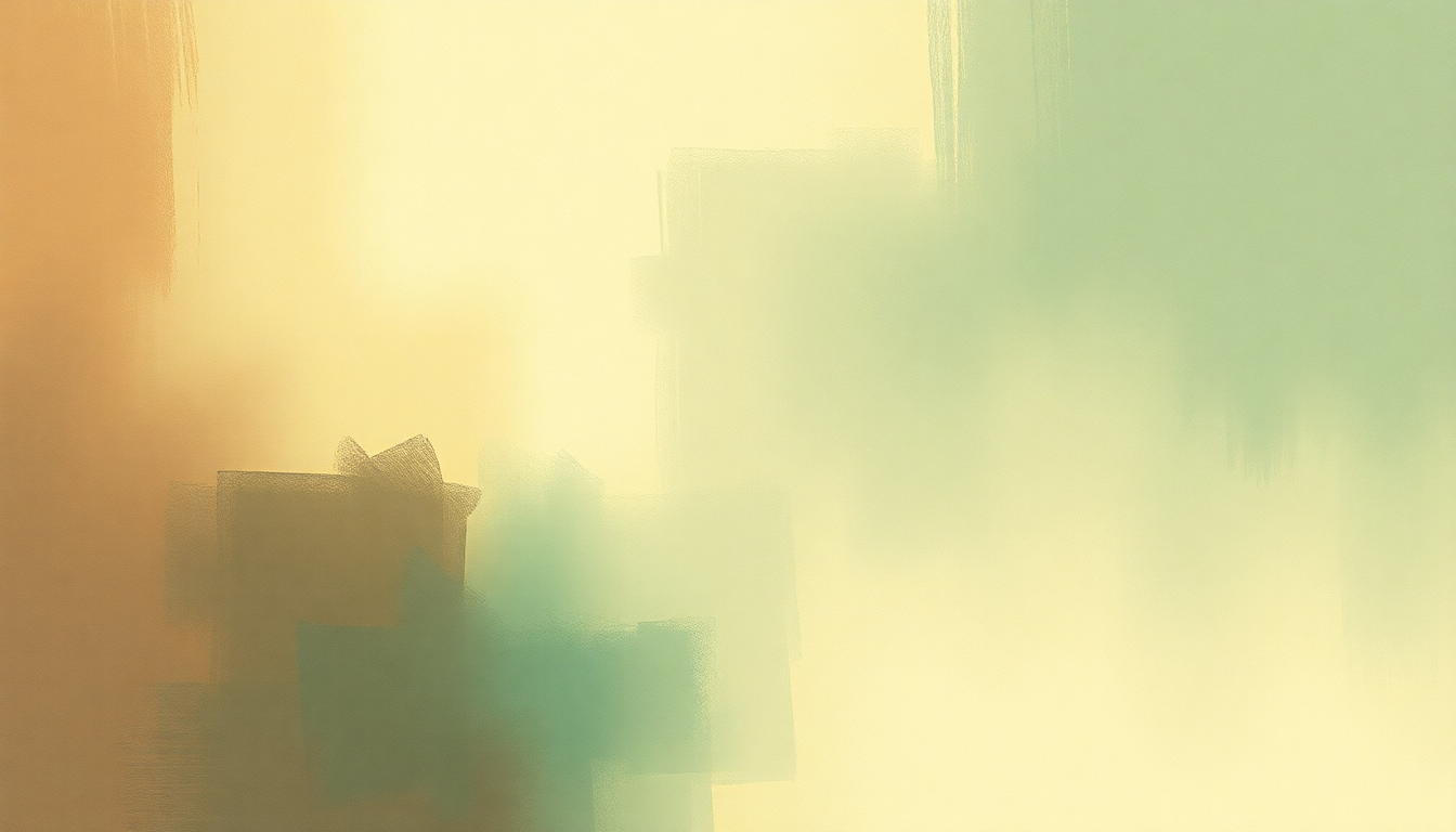 Fan-driven abstract illustration evoking the emotional arc of Estate by Joao Gilberto