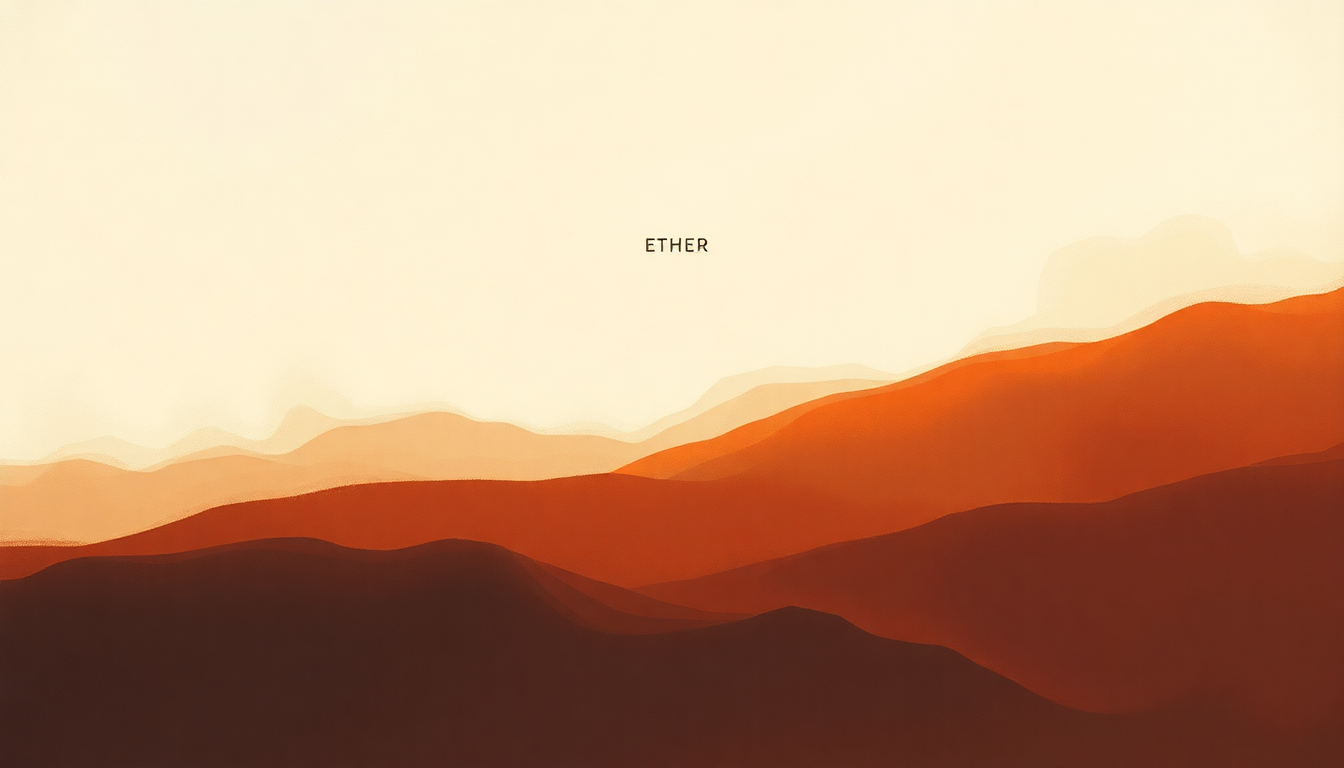 Fan-driven abstract illustration evoking the emotional arc of Ether by Nas