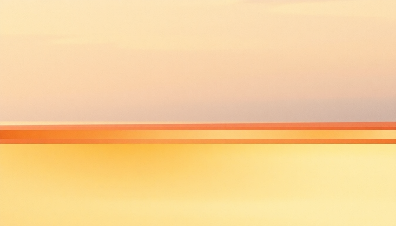 Fan-driven abstract illustration evoking the emotional arc of Europe Endless by Kraftwerk