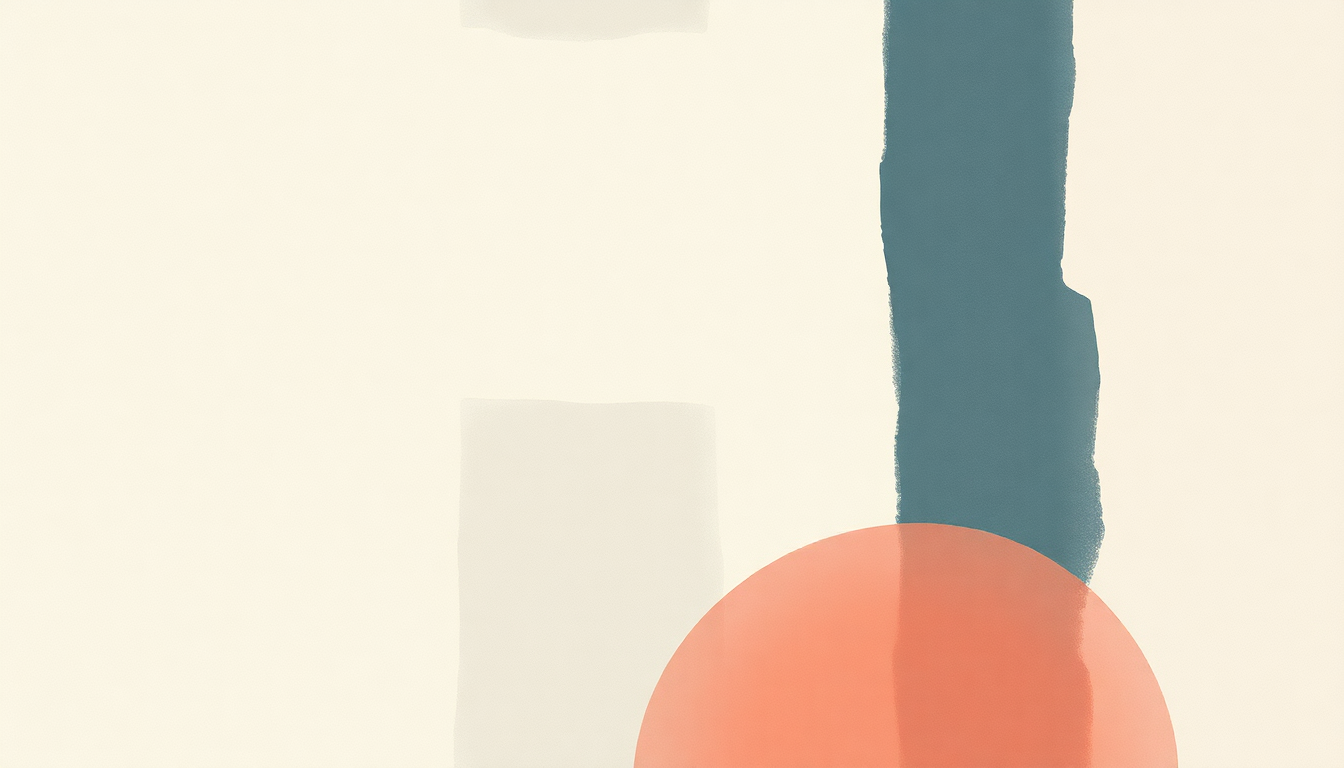 Fan-driven abstract illustration evoking the emotional arc of Evare by Labradford