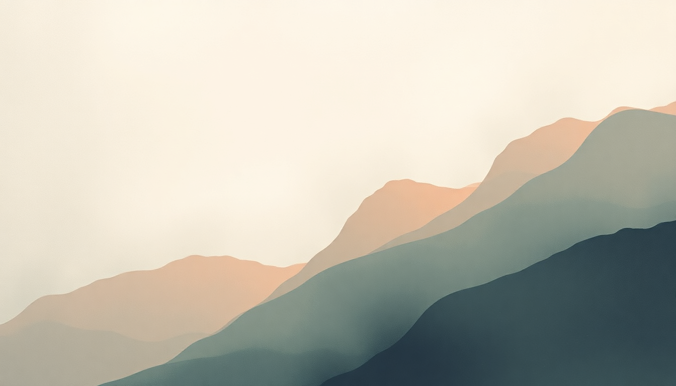 Fan-driven abstract illustration evoking the emotional arc of Every Kingdom by Ben Howard