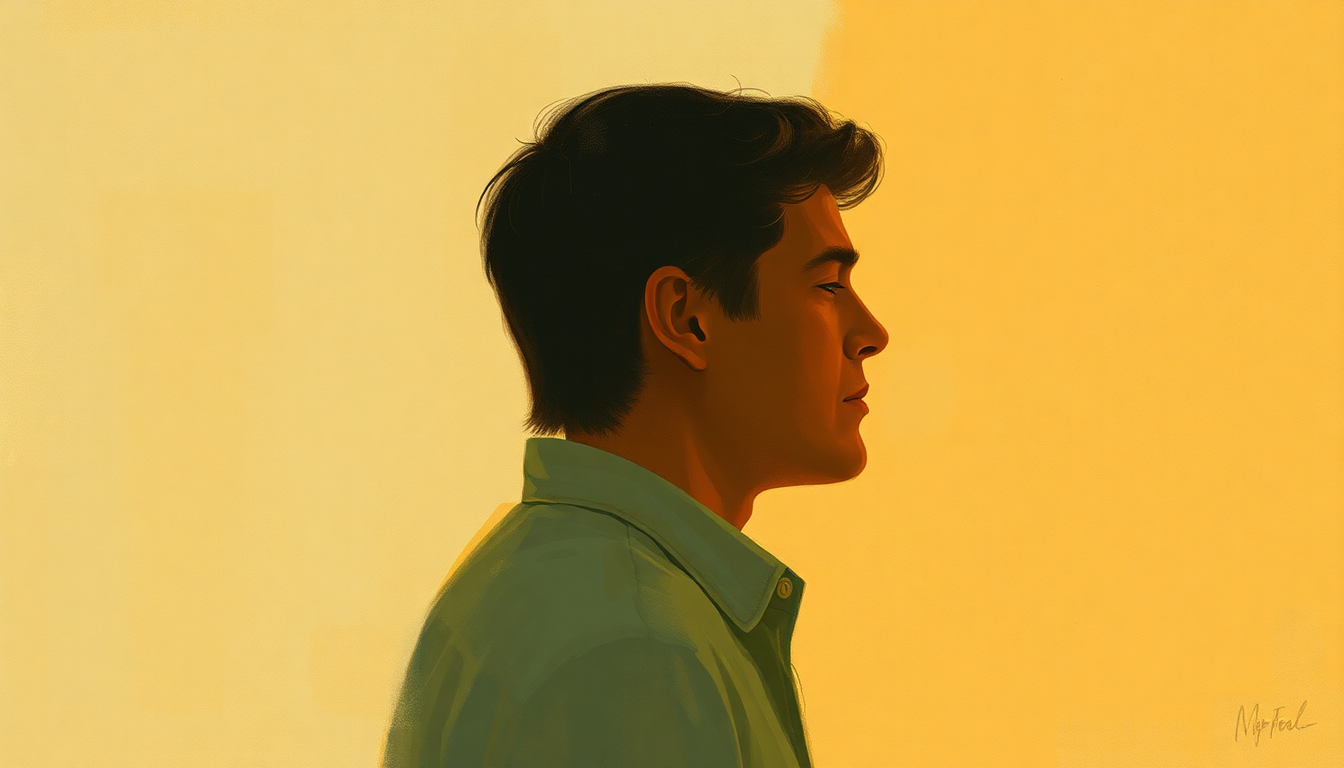 Fan-driven abstract illustration evoking the emotional arc of Everything a Man Could Ever Need by Glen Campbell