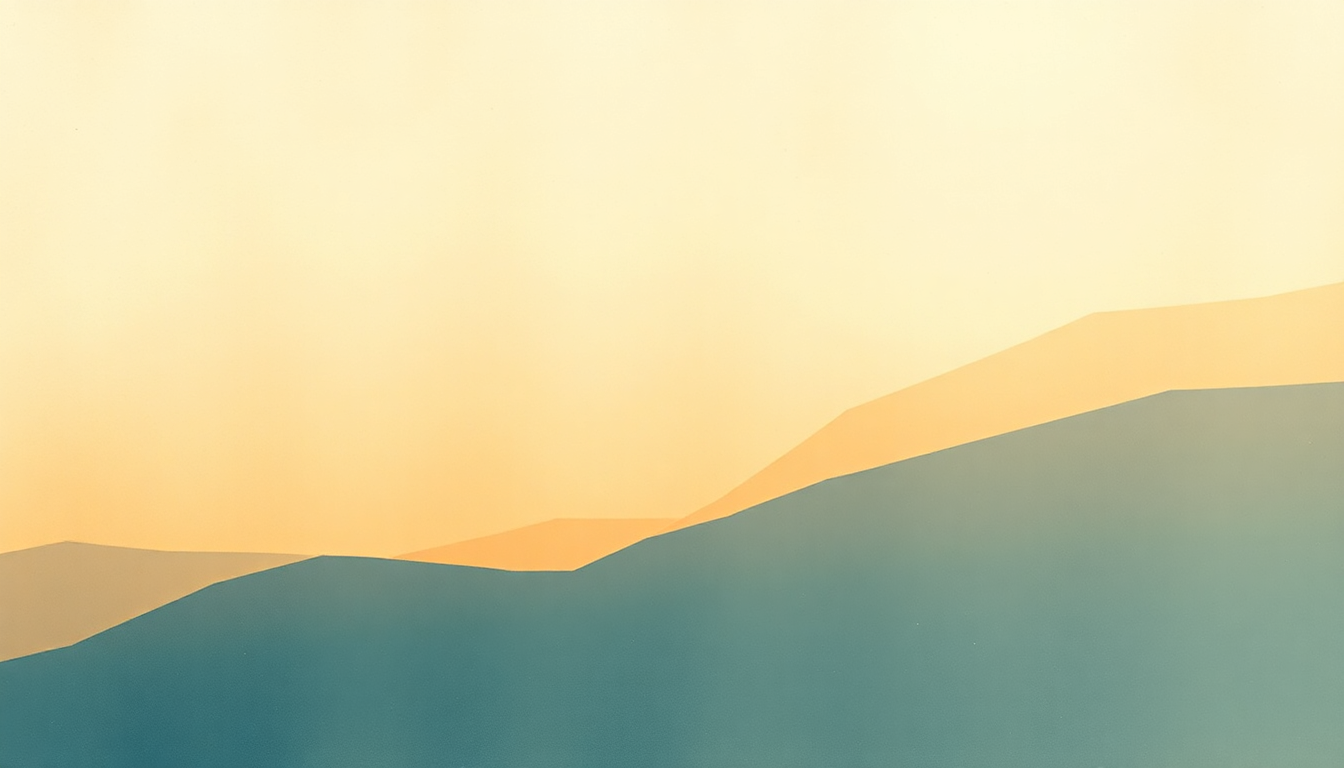 Fan-driven abstract illustration evoking the emotional arc of Everything Is Sound by Jason Mraz