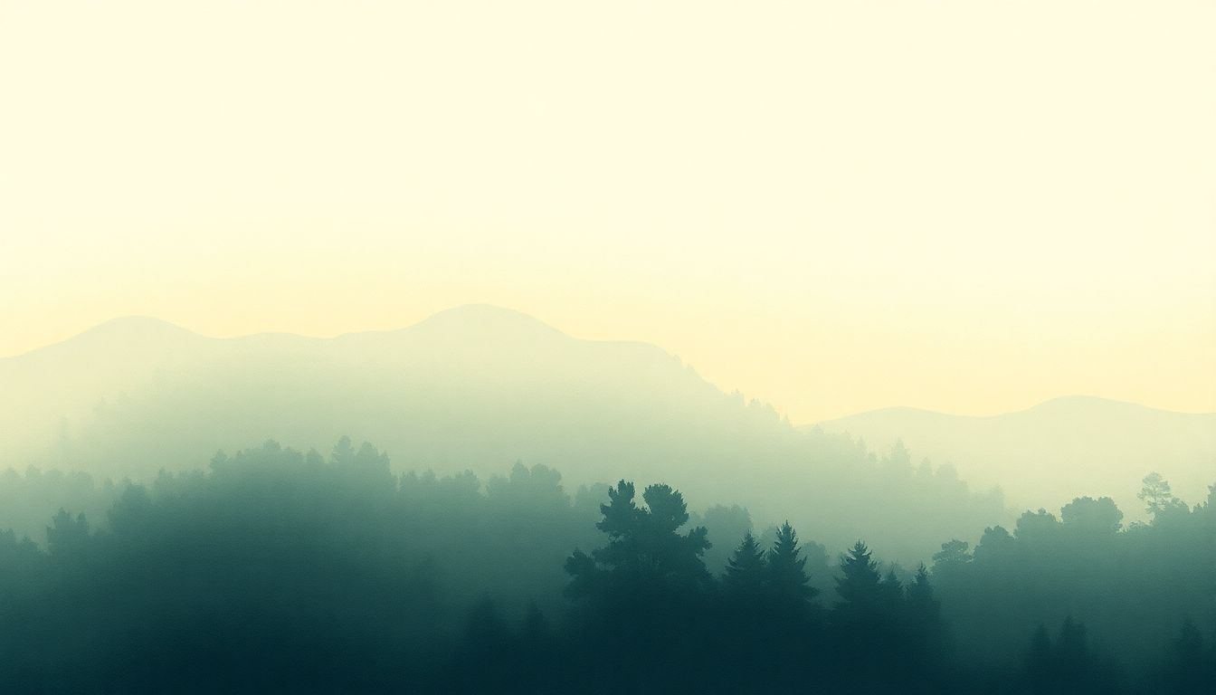 Fan-driven abstract illustration evoking the emotional arc of Everything That Rises by Sufjan Stevens