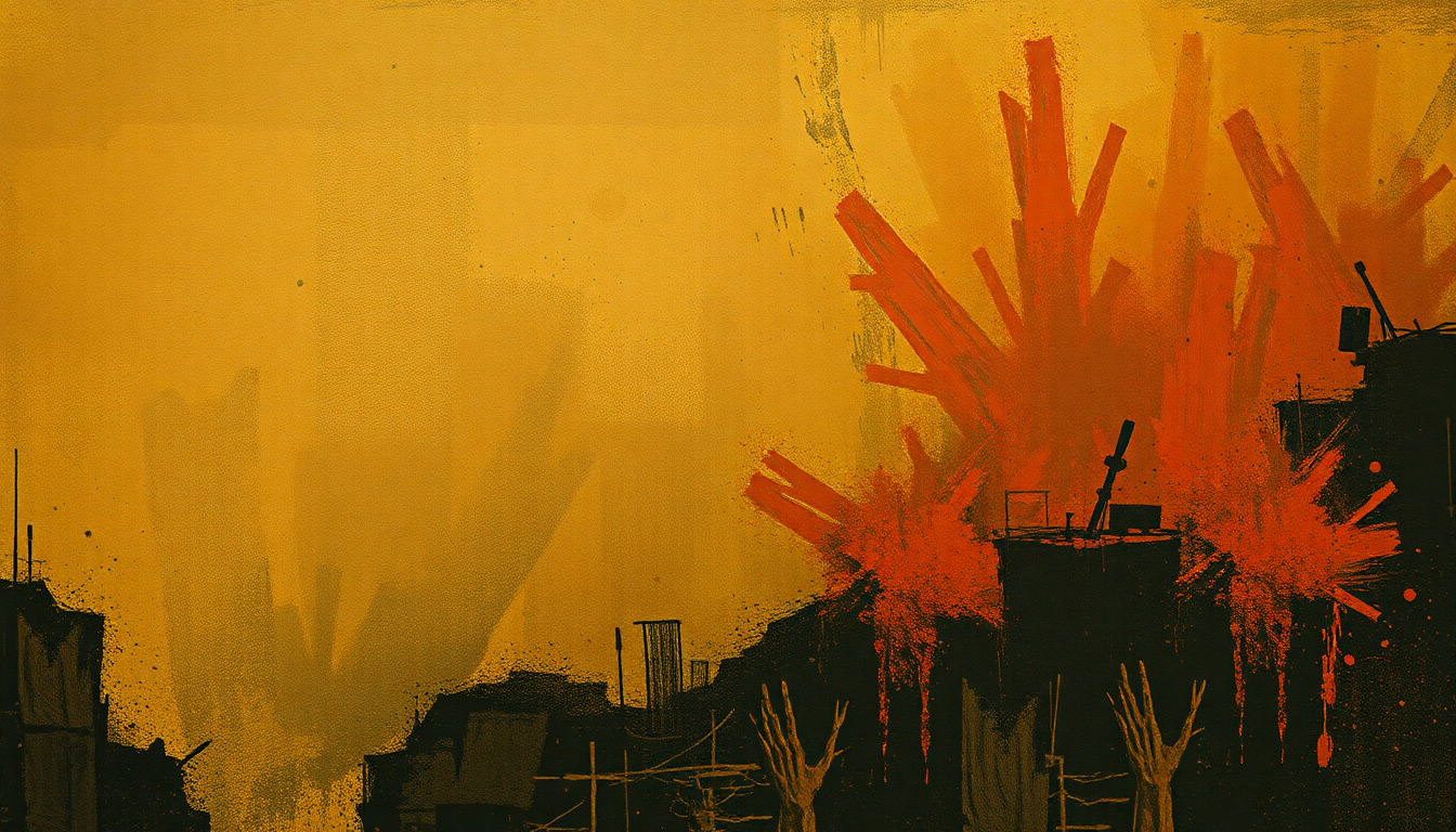 Fan-driven abstract illustration evoking the emotional arc of Evil by Howlin' Wolf