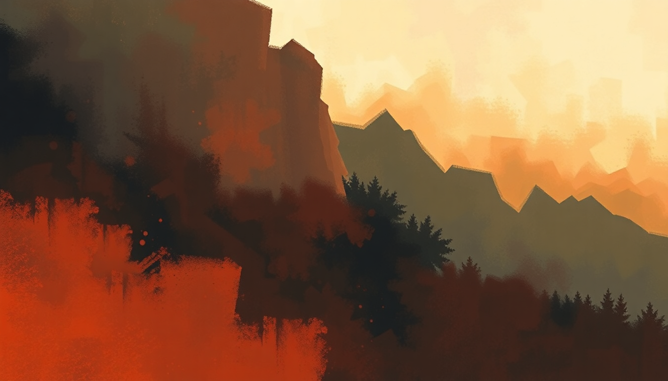 Fan-driven abstract illustration evoking the emotional arc of Evil Ways by Carlos Santana